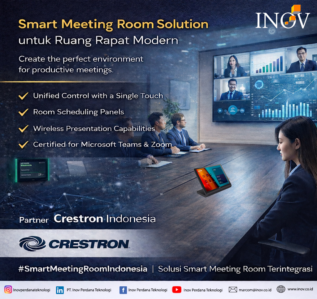 Smart Meeting Room Solution untuk Ruang Rapat Modern | INOV